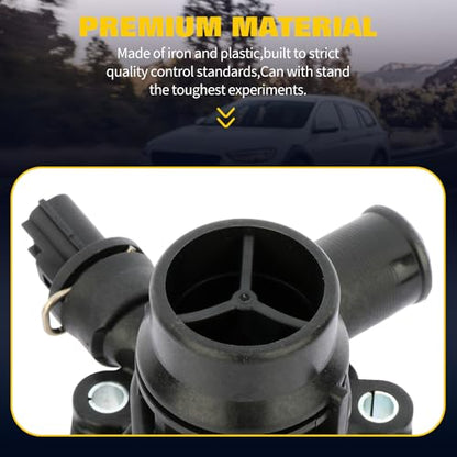 OCPTY Engine Coolant Thermostat Housing Assembly for LR006071,31355151