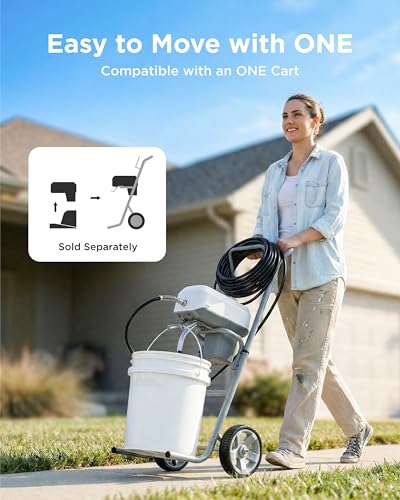 InoKraft ONE Airless Paint Sprayer, One-Knob Easy Start & Control, 3000 PSI - size: ONE - One-Knob Easy Start