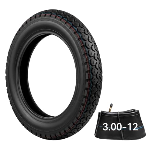 3.00-12 Dirt Bike Tire and Inner Tube Set 80/100-12