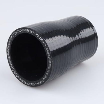 AC PERFORMANCE ID 1-5/8" to 1-3/8" Straight Silicone Hose Reducer Black - color: Black, size: ID 1-5/8" to 1-3/8" (42mm to 36mm)