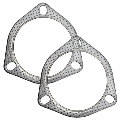 3.5 Inch Exhaust Gasket 3-Bolt 89mm Flange High Temperature Graphite - size: 3.5 in