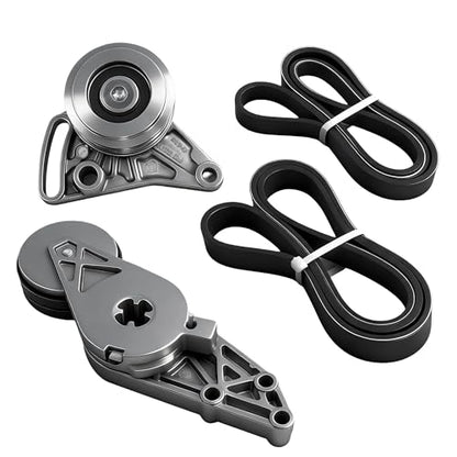 Serpentine Belt Kit With Tensioner And Idler Pulley For Audi A4 A4 Quattro - size: Audi A4 & A4 Quattro, Vw Passat (97-05)