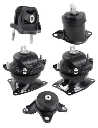 Engine Motor Transmission Mount for 08-12 Accord V6 3.5L 5PCS Auto - size: 08-12 3.5L V6