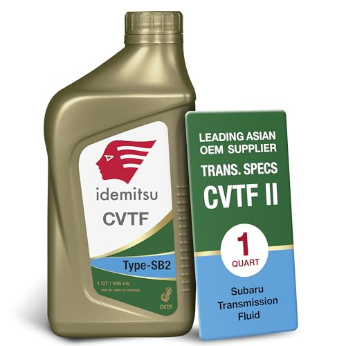 Idemitsu CVT Type SB2 Transmission Fluid for Subaru – 1 Qt - size: 1 Quart, style: 1 Pack