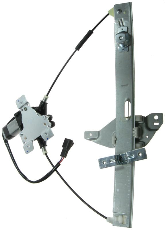TRQ Front Right Power Window Regulator & Motor Assembly Passenger Side - style: WRA51185