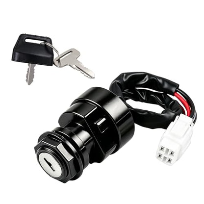 FLYPIG ATV Ignition Switch Assembly Fits Yamaha YFZ450 Kodiak 400 450
