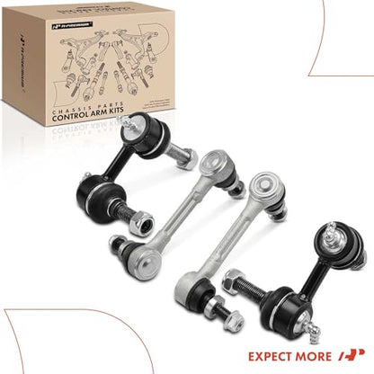 A-Premium Front & Rear Sway Bar Link Stabilizer Bar End Link Kit