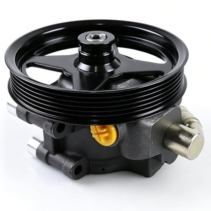 Power Steering Pump with Pulley Compatible with 2004-2008 Ford F-150 4.6L 5.4L, Expedition, Lincoln Mark LT Navigator, Replaces 6L3Z3A674B 7L3Z3A674C - size: 2004-2008 Ford F-150 4.6L 5.4L L