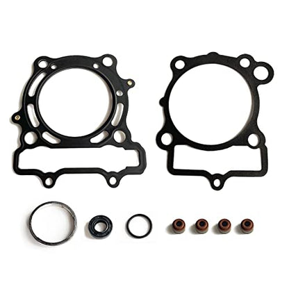 Full Engine Rebuild Gasket Kit, Compatible with Kawasaki KX250F, Top End Cylinder Head and Conversion Sealing Set