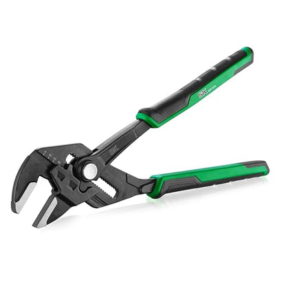 SK 12" Pliers Wrench, Smooth Parallel Jaw Water Pump Pliers, CR-V Steel - size: 12-inch Single
