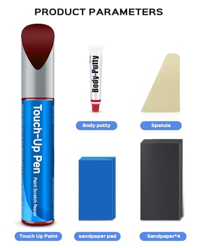 H2Q Venetian Red Pearl Touch Up Paint Kit Compatible with Subaru Exact Match Car Scratch Repair Touch Up Paint Kit - color: Venetian Red Pearl(H2Q) compatible with Crosstrek/Forester-models/Impreza/Legacy-models/Outback/Tribeca/XV-Crosstrek