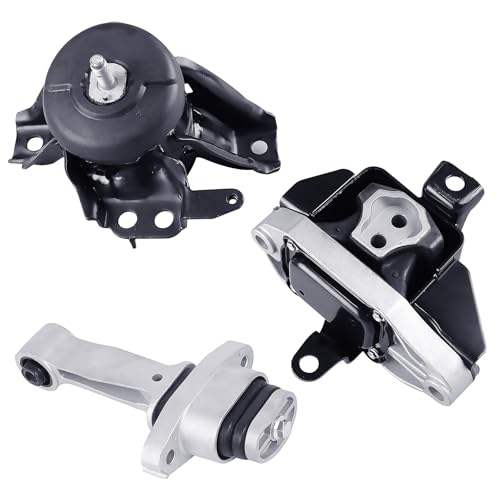 Engine Motor Mounts Set - Compatible with Hyundai Sonata 2015-2019, KIA Optima 2016-2020, Replace# A61001 A71101 A71099 - size: Sonata 2015-2019