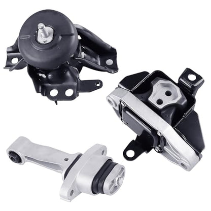 Engine Motor Mounts Set - Compatible with Hyundai Sonata 2015-2019, KIA Optima 2016-2020, Replace# A61001 A71101 A71099 - size: Sonata 2015-2019