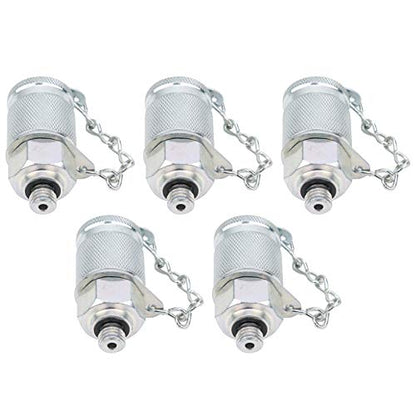 LiebeWH Hydraulic Test Connector M8x1, Sealing Thread for High Pressure - size: M8*1