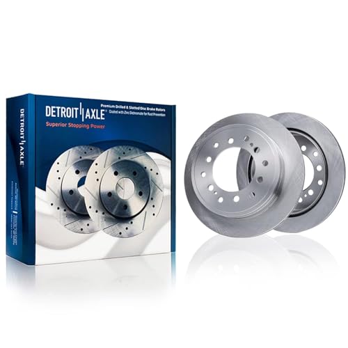 Detroit Axle - Brake Kit for 2003-2009 Toyota 4Runner Lexus GX470 - size: 10PR1100034/kit