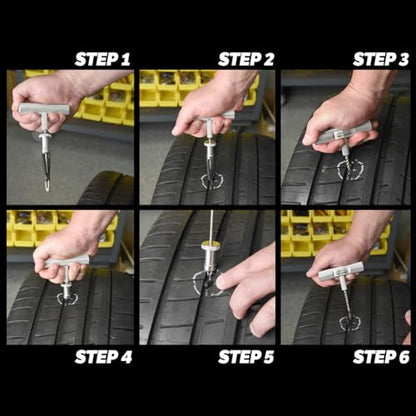Slime 20290-1 Tire Plug Kit Pro Series, Ultimate Reamer Plugger Set - size: 13-Pieces, style: Plug Kit