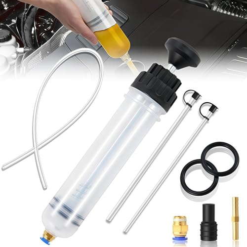 500CC Fluid Extractor Pump Kit with 28" Soft Hose & Two 12" Extension Tubes