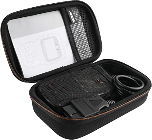 ANCEL Protective Case Storage Bag for OBD2 Scanner Code Reader Diagnostic Scan Tool Battery Tester - color: Black