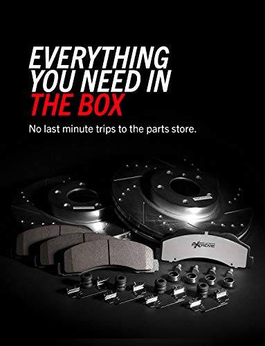 PowerStop Z26 Evolution Pro Muscle Brake Pad Rotor Kit Front Rear K2853-26 - style: Rotors + Pads