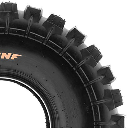 SunF Replacement of XC ATV UTV Knobby Sport Tire 22x11-9,6 PR Tubeless A027 - size: 22x11-9