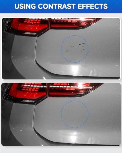 LB9Z/K8 White Silver Metallic Touch Up Paint Compatible with Volkswagen Exact Match Touch Up Paint Car Scratch Repair - color: White Silver Metallic(LB9Z/K8) Compatible with Beetle/e-Golf/Golf/Golf-SportWagen/GTI/Jetta/Tiguan