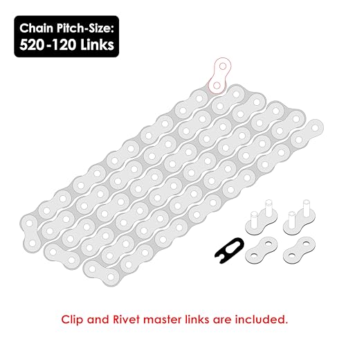Caltric Drive Chain & Sprockets Kit Compatible with Yamaha Yz250 Yz-250 Yz 250 1999-2017 / YZ426F 2000 2001 2002 / YZ450F 2003 2004