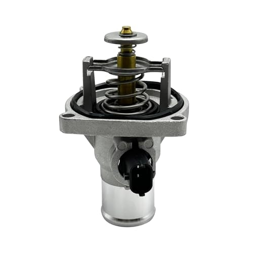 96984104 Engine Coolant Thermostat Housing Assembly for Chevy Aveo 2009-2011 Chevy Cruze 2011-2016 Chevy Sonic 2013-2018 Pontiac G3 2009-2010 55564891