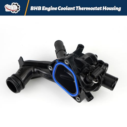 BHB Engine Coolant Thermostat Housing Assembly Compatible with N16 N18 MINI Cooper Clubman Countryman JCW 2011-2016 11538674895