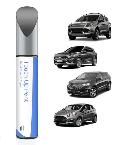 UJ Sterling Gray Metallic Touch Up Paint Compatible with Ford Exact Match–Chips and Nicks Touch Up - color: Sterling Gray Metallic(UJ) for Edge/Escape/Expedition/Explorer/Fiesta/Flex/Focus/Fusion/Taurus/Transit/Transit Cargo/Transit Wagon/Truck