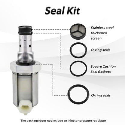 6.0 IPR Valve Socket with Seal kit Injector Pressure Regulator Valve Removal Tool 3/8" Drive Compatible with Ford 6.0L Vehicles F-250 F-350 F-450 E-350 E-450 Super Duty Excursion Replace# 3C3Z9H529A