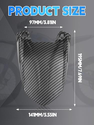 Carbon Fiber Pattern Rear Wheel Fender for Talaria MX3 MX4 MX5 - color: Carbon Fiber Pattern-1