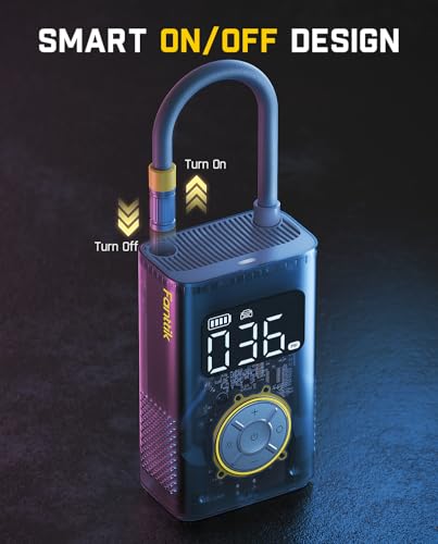 Fanttik X9 Pro Portable 1Min Fast Tire Inflator for Compact Car, Gray - color: Mechanical Gray