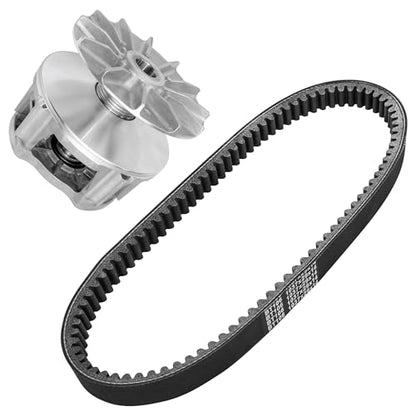 Caltric Complete Primary Drive Clutch with Belt Compatible with Polaris Sportsman 500 4X4 1998-2002