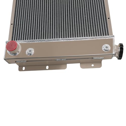 3 Row Aluminum Radiator for 1967-1969 Chevrolet Camaro Pontiac Firebird V8 CC337, Full Performance Aluminium Radiators, Automotive Replacement Radiator