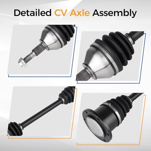 PAROD 662314 CV Axle Assembly Fit for [FWD Only] 2013-2018 Ford Fusion, 2014-2016 Lincoln MKZ Front Right Passenger Side - size: Front Passenger Side