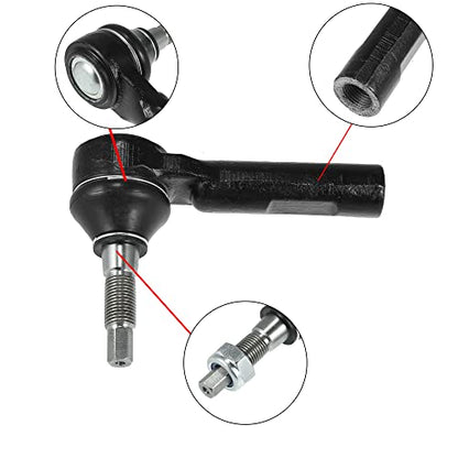 X AUTOHAUX Tie Rod Ends Links Tie Rod End ES800986 for Chrysler 300 11-19