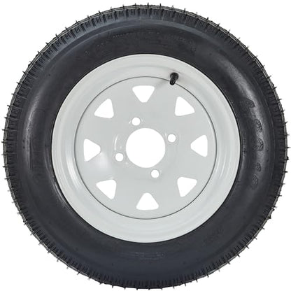 4.80-12 4.80x12 480-12 4.80-12 Trailer Tires with 12 in Rims, 4 Lug on 4 in, Load Range C, 6PR (480-12 with 4lug) - size: 4.80-12, style: 4 lug on 4"