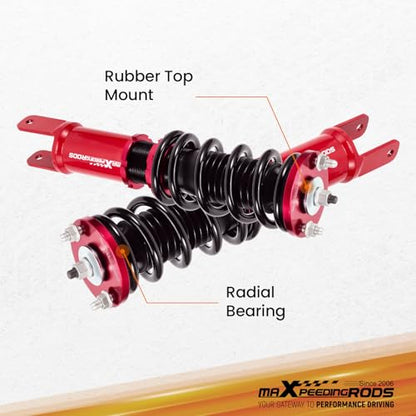 maXpeedingrods Coilovers for Honda Civic 1988-2000, for Honda CRX 1988-1991