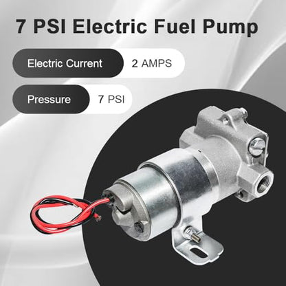 97 GPH Electric Fuel Pump with Regulator – Model 12-802-1 for High-Performance Applications (Zinc, 97 GPH) - color: 97 GPH