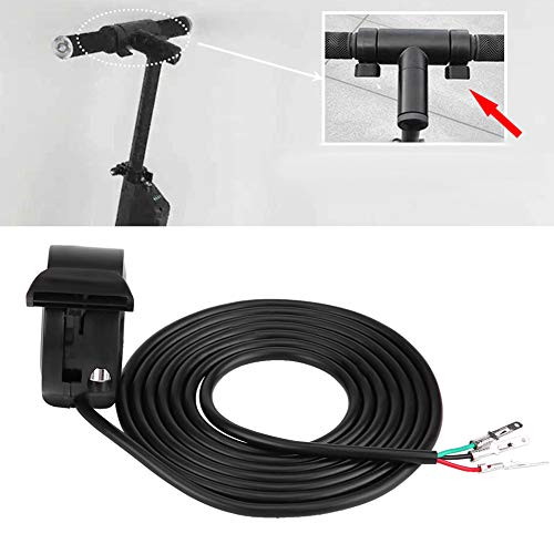 Ebike Thumb Throttle, 7/8in (22mm) Universal Thumb Throttle Speed Controller for Electric Bikes Scooters, 24V 36V 48V 60V 72V