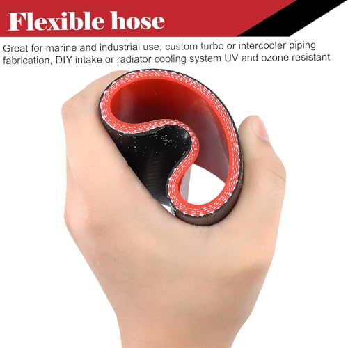 2-1/4 inch Silicone Coupler ID 2.25" Intake Intercooler Turbo Hose Coupling - size: 2.25 Inch