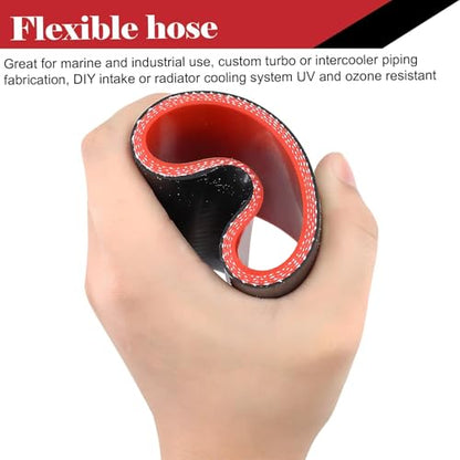 2-1/4 inch Silicone Coupler ID 2.25" Intake Intercooler Turbo Hose Coupling - size: 2.25 Inch