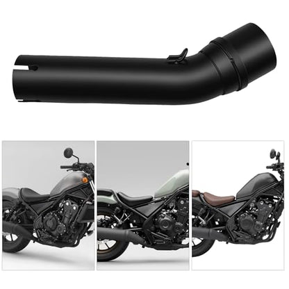 Exhaust Mid Link Pipe for Honda Rebel 300 500 2017‑2023 2024