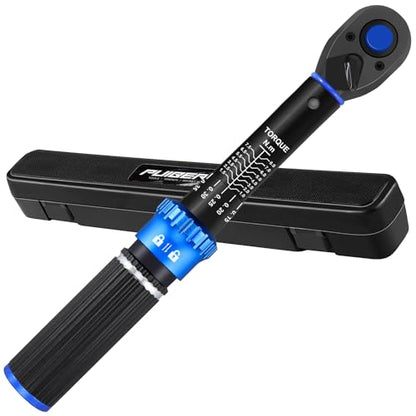 1/4" Drive Small Torque Wrench 1-8 Nm (8.85-70.8 in lb) ±3% Precision, Dual-Direction 72-Tooth Click Low Torque Wrench for Bicycle, Electronics, Small Engine Repair, and Delicate Fasteners - size: 1/4" 1-8nm