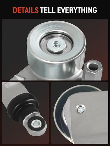 HYR Drive Belt Tensioner Pulley Assembly Fit For Honda 2006 Civic L4 1.8L