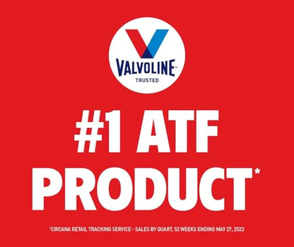 Valvoline Multi-Vehicle (ATF) Full Synthetic Automatic Transmission Fluid 1 GA, Case of 3 - size: 4 QT, Case of 3