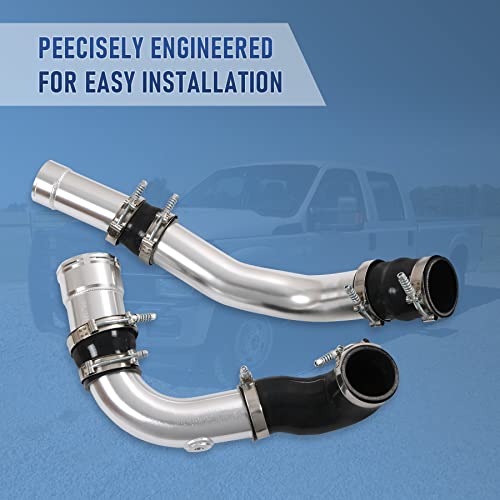 Intercooler Pipe Boot Kit For 6.7L F250/F350/F450 2011-2016 Powerstroke - size: Flow Hot & Cold Side Intercooler Pipe Boot Kit