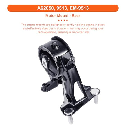 Engine Motor Mount Set & Trans Mount Compatible with 2009-2012 Toyota RAV4 L4 2.5L, 4PCS, Replacement for A62038 A62050 A62093HY A62064 - size: Rav4 L4 09-12