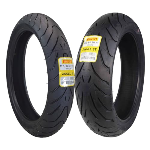 Pirelli Angel ST Motorcycle Tire Set 120/70ZR17 58W & 160/60ZR17 69W - size: 120/70ZR17 160/60ZR17