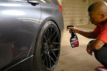 Black Magic 120218 No Scrub All Wheel Cleaner, 23 oz. (Pack of 2) - No Scrubbing Needed, Just Apply, Hose Off and Wipe for Clean Wheels Every Time - size: 23 Fl Oz (Pack of 2), style: No Scrub Cleaner